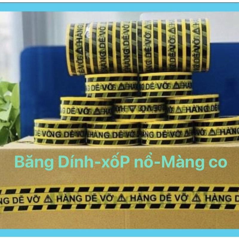 Băng dính hàng dễ vỡ 100y rẻ vô địch