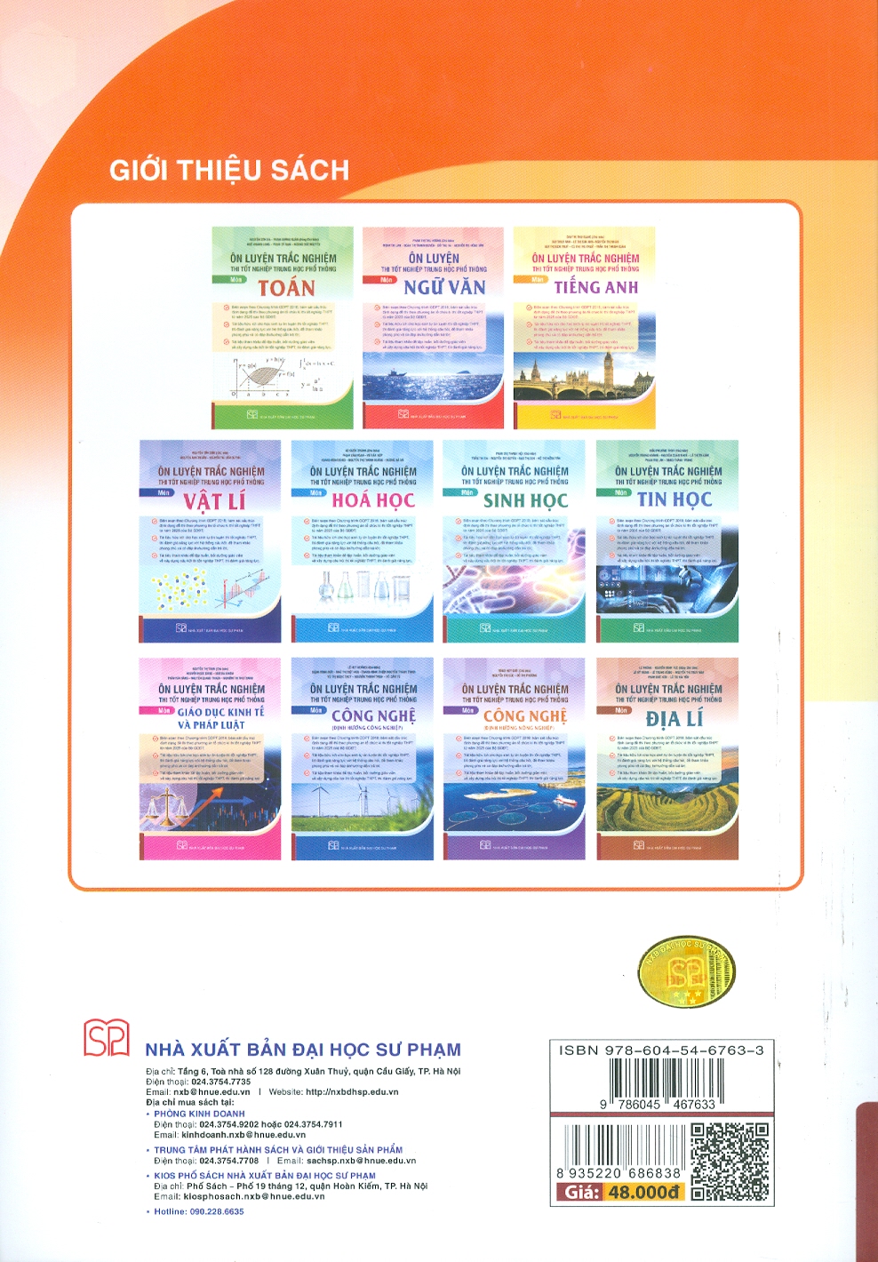 Ôn Luyện Trắc Nghiệm Thi Tốt Nghiệp Trung Học Phổ Thông (năm 2025) Môn Lịch Sử - Nguyễn Mạnh Hưởng chủ biên, Trương Thị Bích Hạnh, Lê Đăng Thành