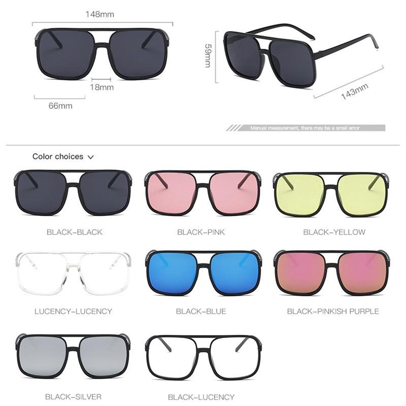 Kính mát gọng vuông UV400