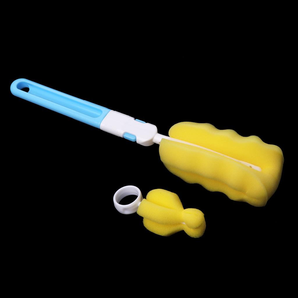 6 in 1 Bottle Brush Cleaner Kit, Cleaning Brush Set  Blue