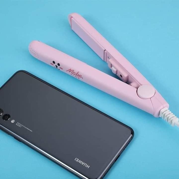Máy Là, Ép,Uốn ,Duỗi Tóc Mini Nhỏ Gọn Tiện Lợi. Hàng sẵn