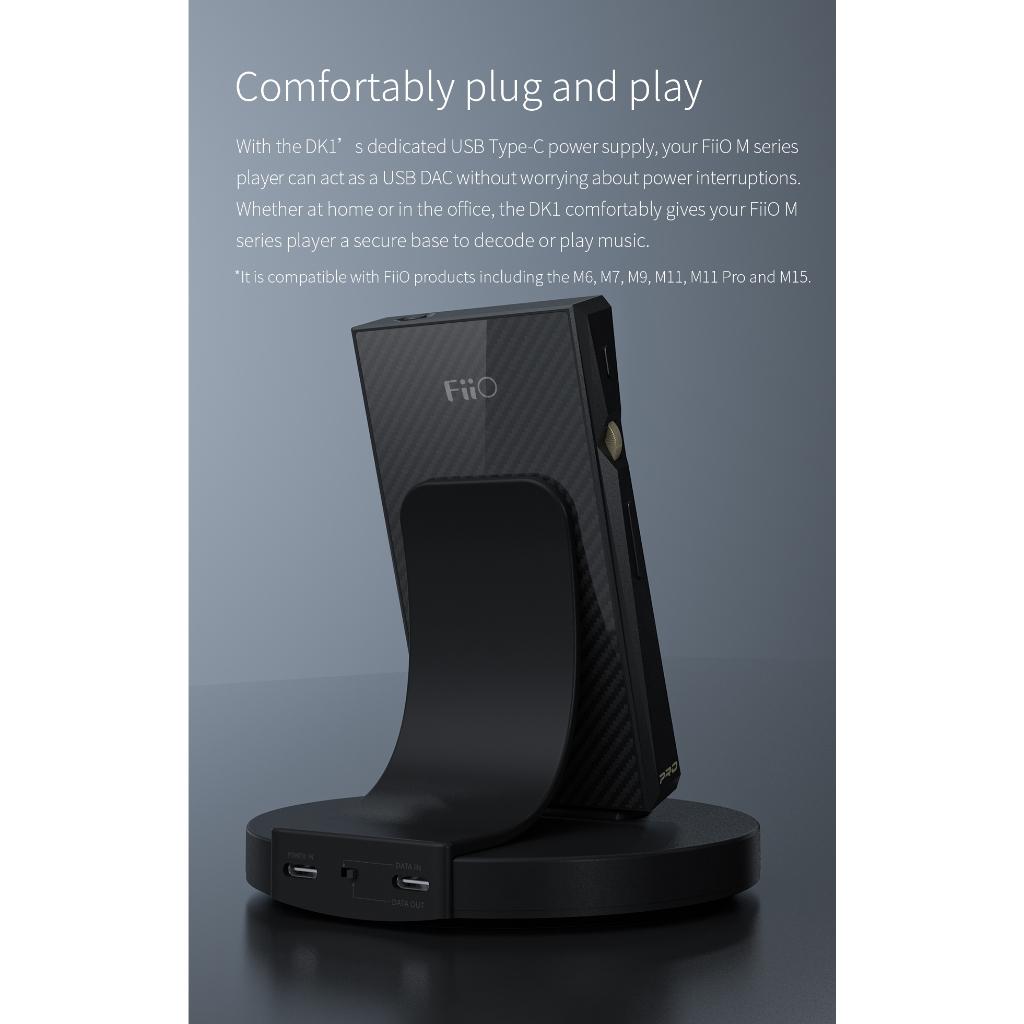 Đế Sạc Đa Năng Type C FiiO DK1 Pro Chính Hãng - Hàng Chính Hãng
