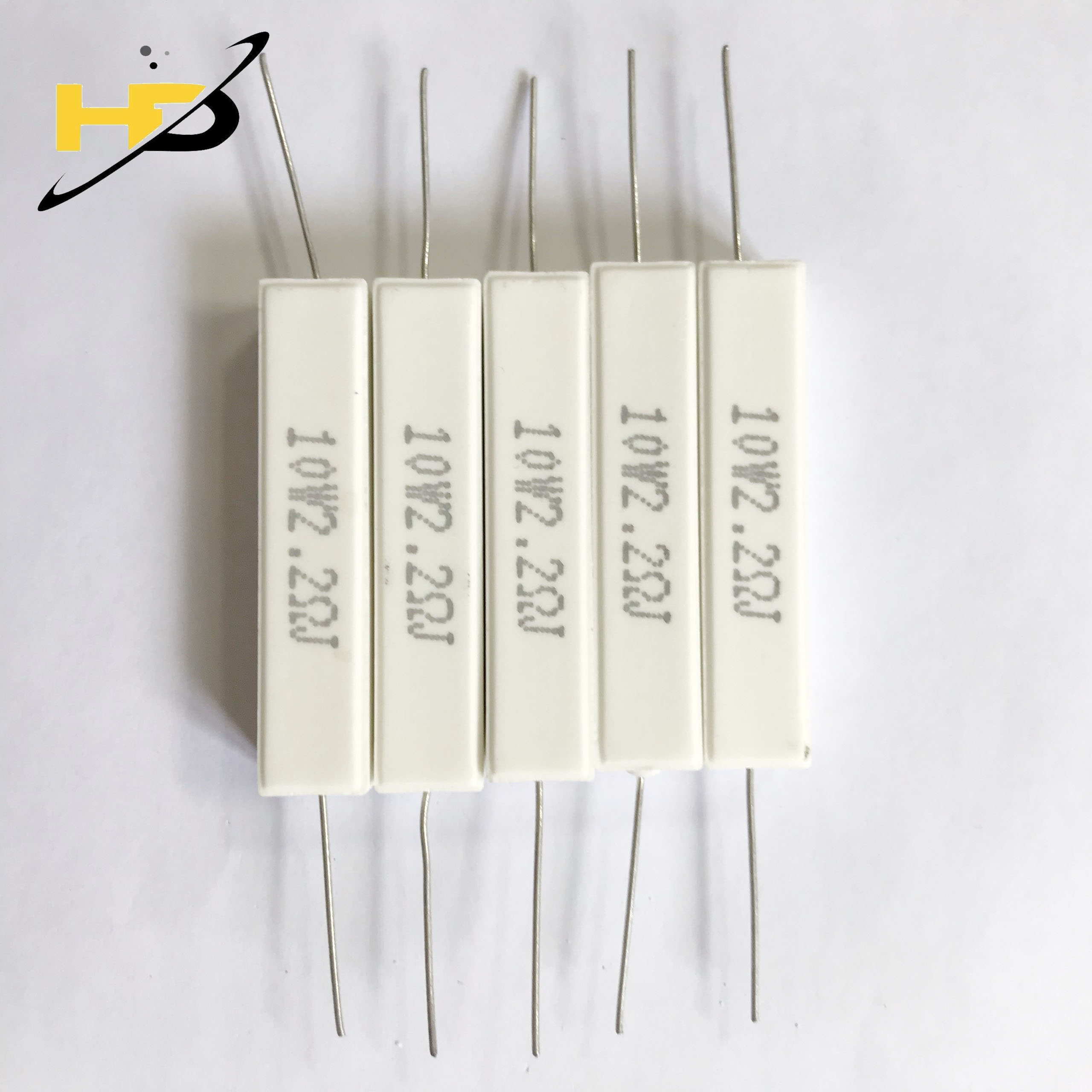 Điện Trở Sứ 10W 2.2R Chân Đồng Loại Tốt