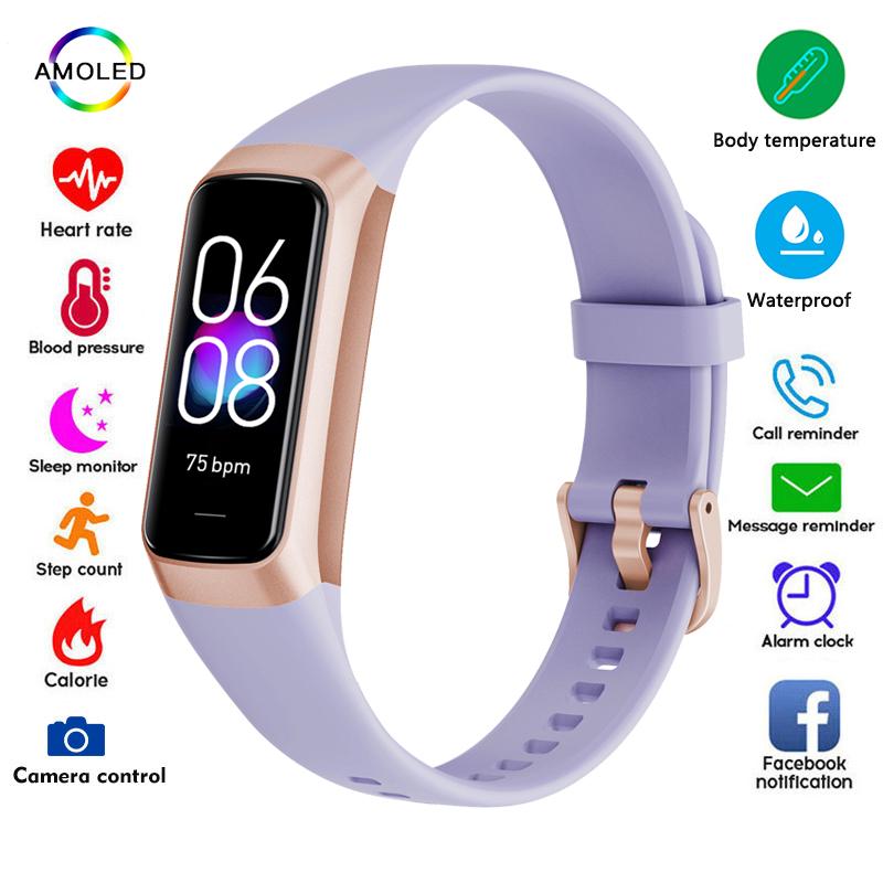 Tronsmart C60 SMART Band Tracker Trình theo dõi cơ thể Nhiệt độ thông minh Vòng đeo tay nam giới smartwatch thể thao silicone smartband màu không thấm nước: màu đen