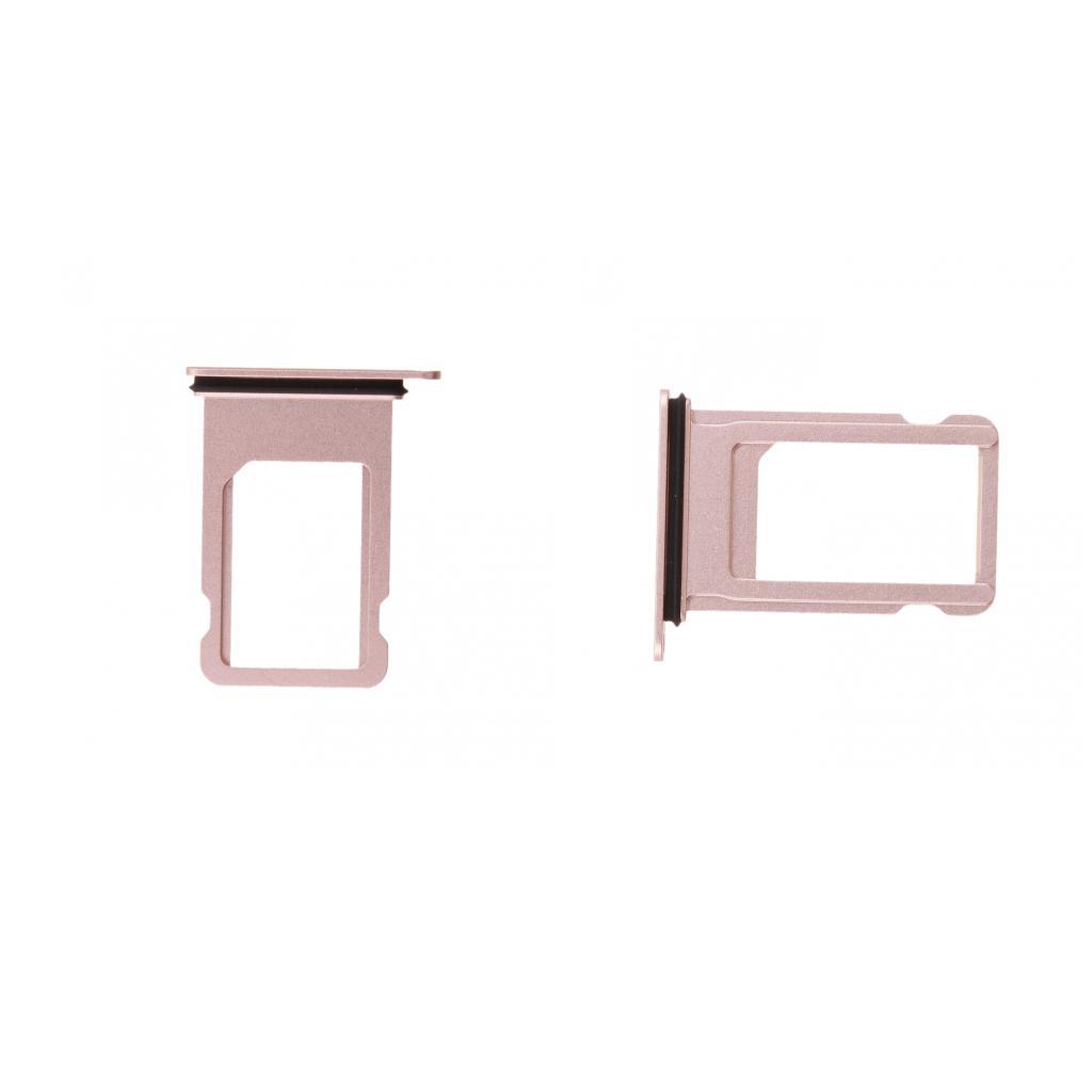 2 Pack SIM Card Tray Slot Holder Waterproof Replacement for iPhone 8 4.7 inch - Gold