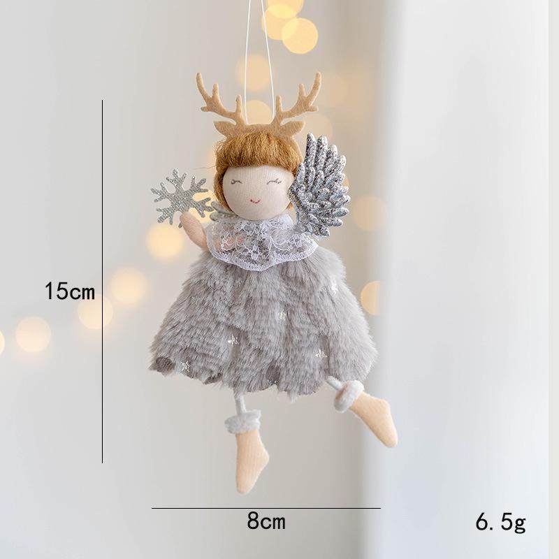 Búp Bê Thiên Thần Trang Trí Cây Thông Giáng Sinh Năm Mới