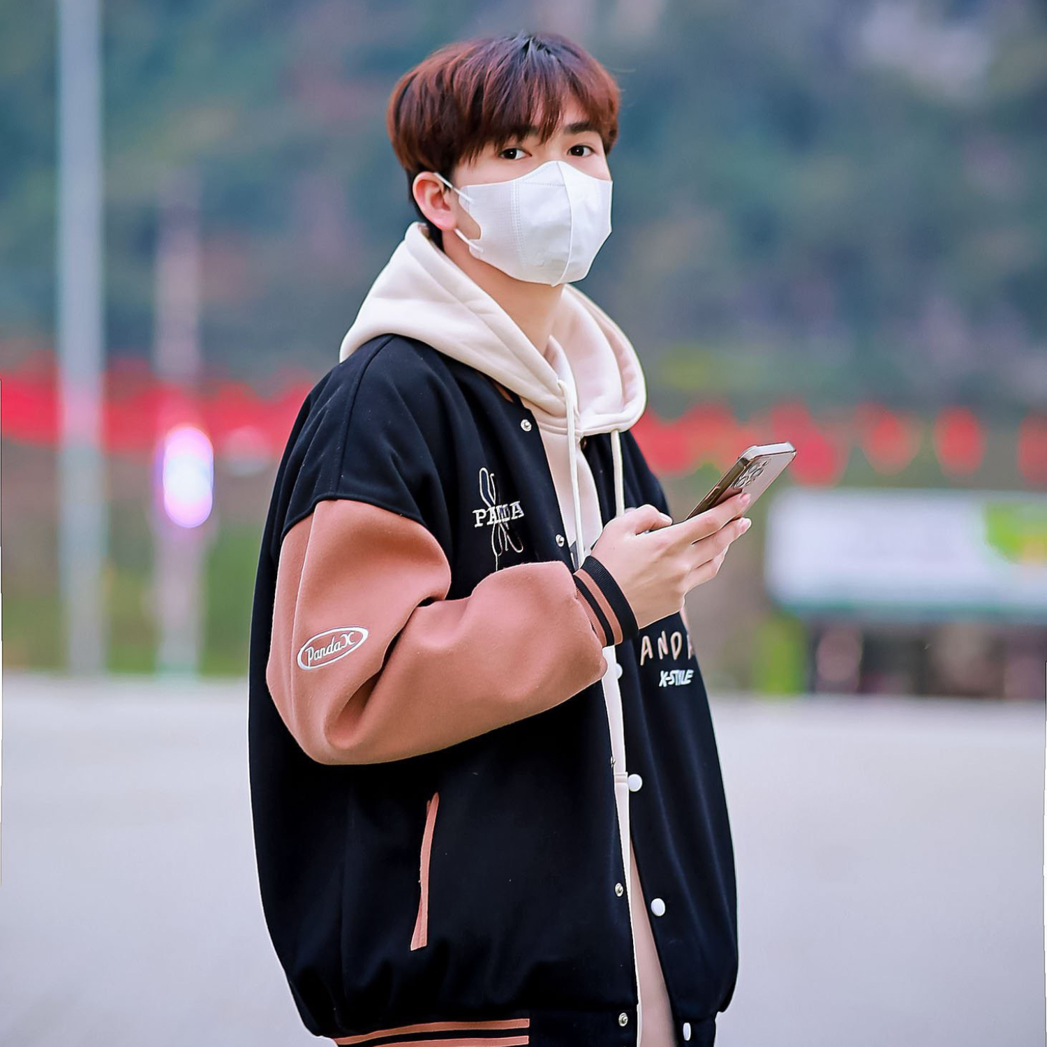 Áo bomber nam nữ Pandax local brand , varsity jacket unisex , khoác bóng chày fullbox
