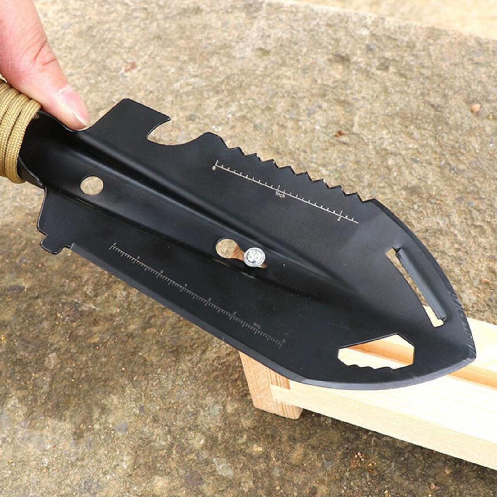 Pocket Camping Shovel Trowel Metal Garden Detecting Spade