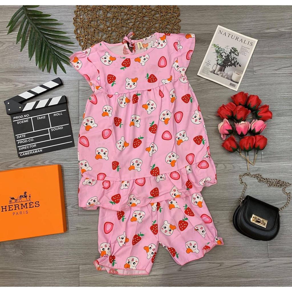 Bộ lanh size đại cho bé gái từ 20-40kg