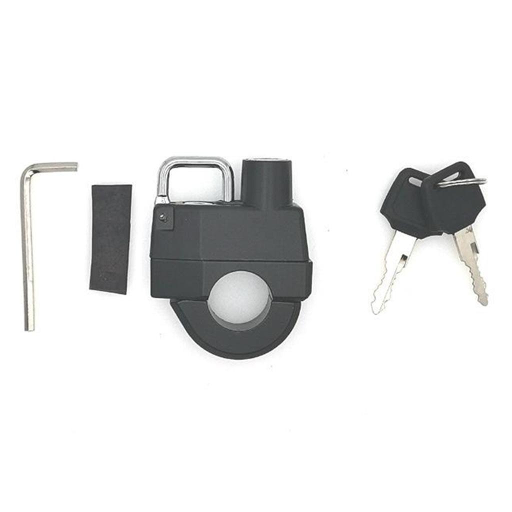 Scooters Motorcycle  Lock for 22-26mm Handlebar  Durable