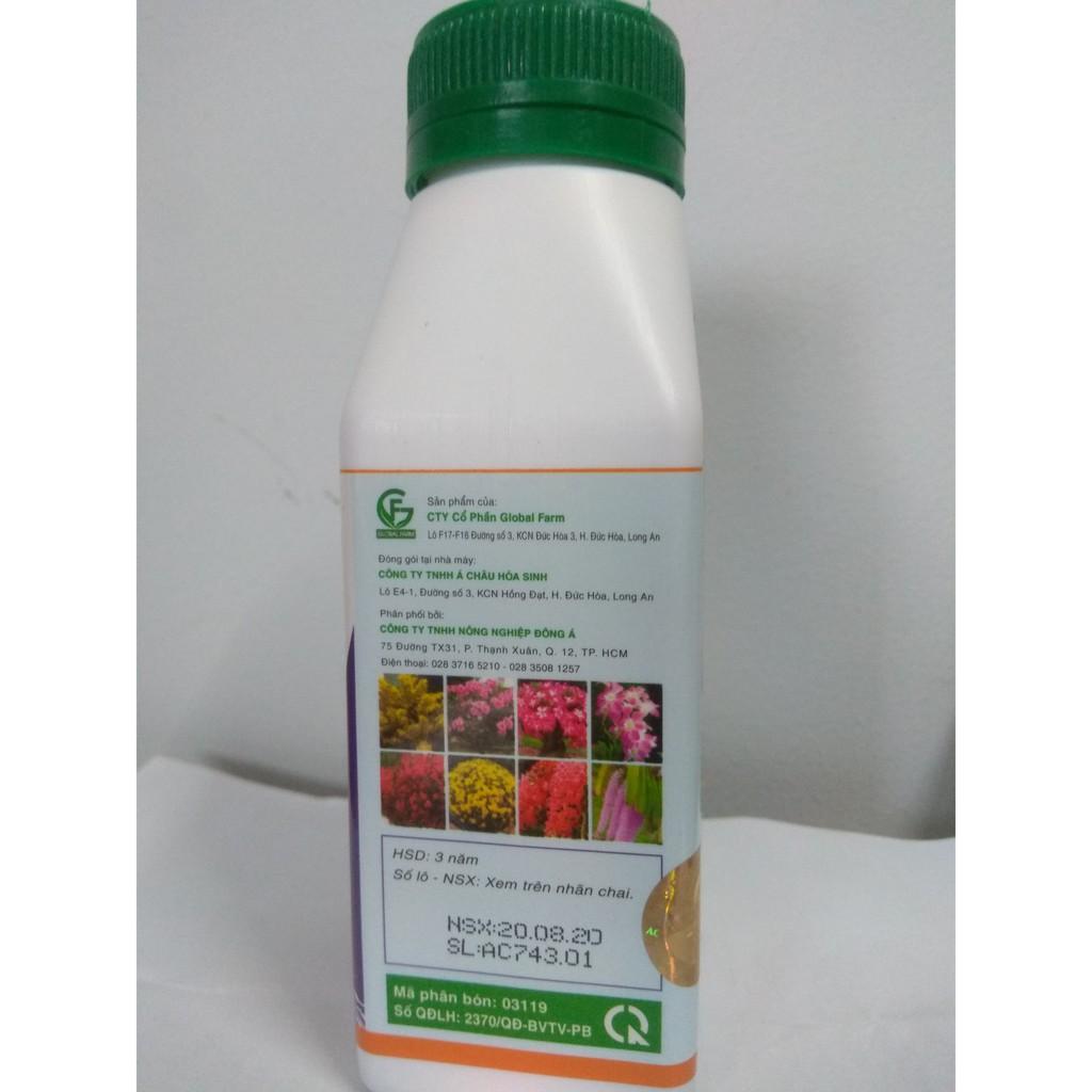 VK HUMAT 2-5-3+TE mập thân - dày lá - vọt đọt - Chai 250 ml