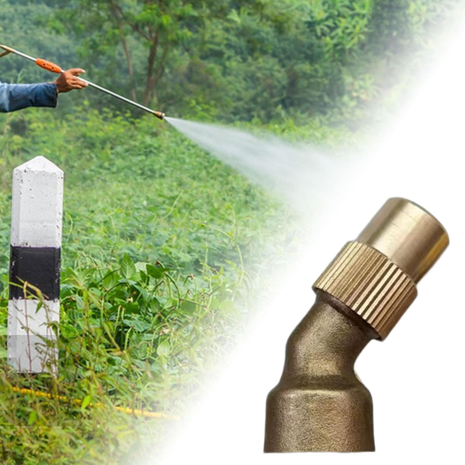 Garden Sprayers Nozzle High Pressure Sprayer Nozzle Adjustable Atomization Nozzle for Garden Irrigation Watering Home Cleaning Accessories