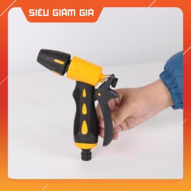 Vòi xịt nước tăng áp thông minh rửa xe, tưới cây có đầu xoay tiện lợi M319622162236224