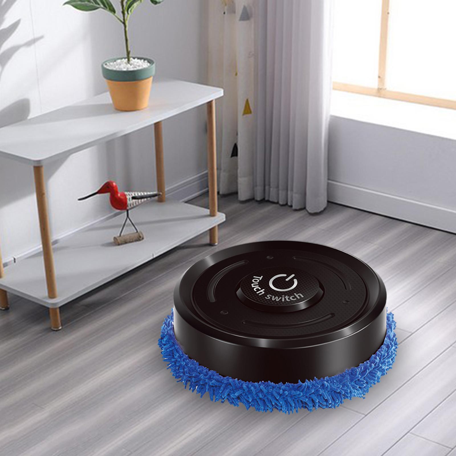 Robot Vacuum Cleaner, USB Rechargeable Automatic Sweeper, Steam Mop Robot, Smart Moving Path for Pet Hair, Low Floor Carpets