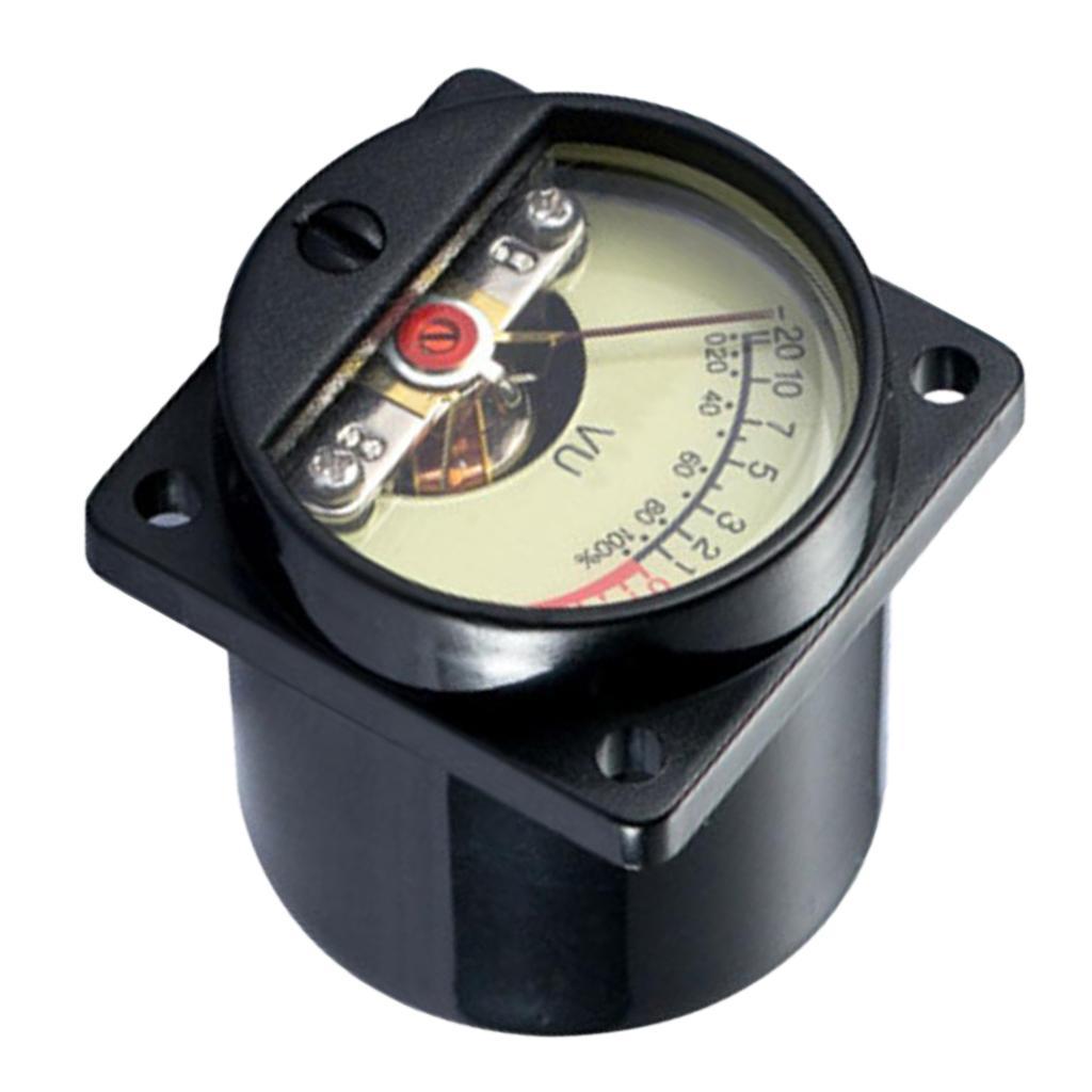 4x Vintage VU Meter Audio Level Indicator with