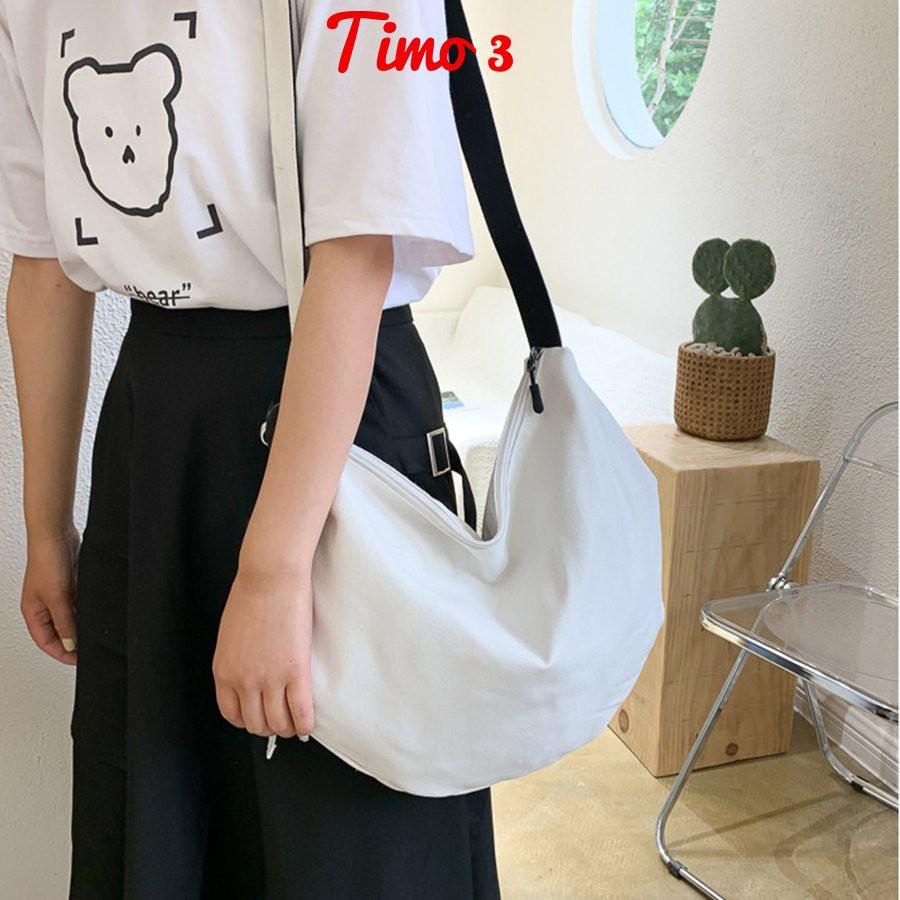 Túi tote đeo chéo, Túi đeo chéo, vải canvas, thời trang, unisex nam nữ, phong cách ulzzang TUITOTE3