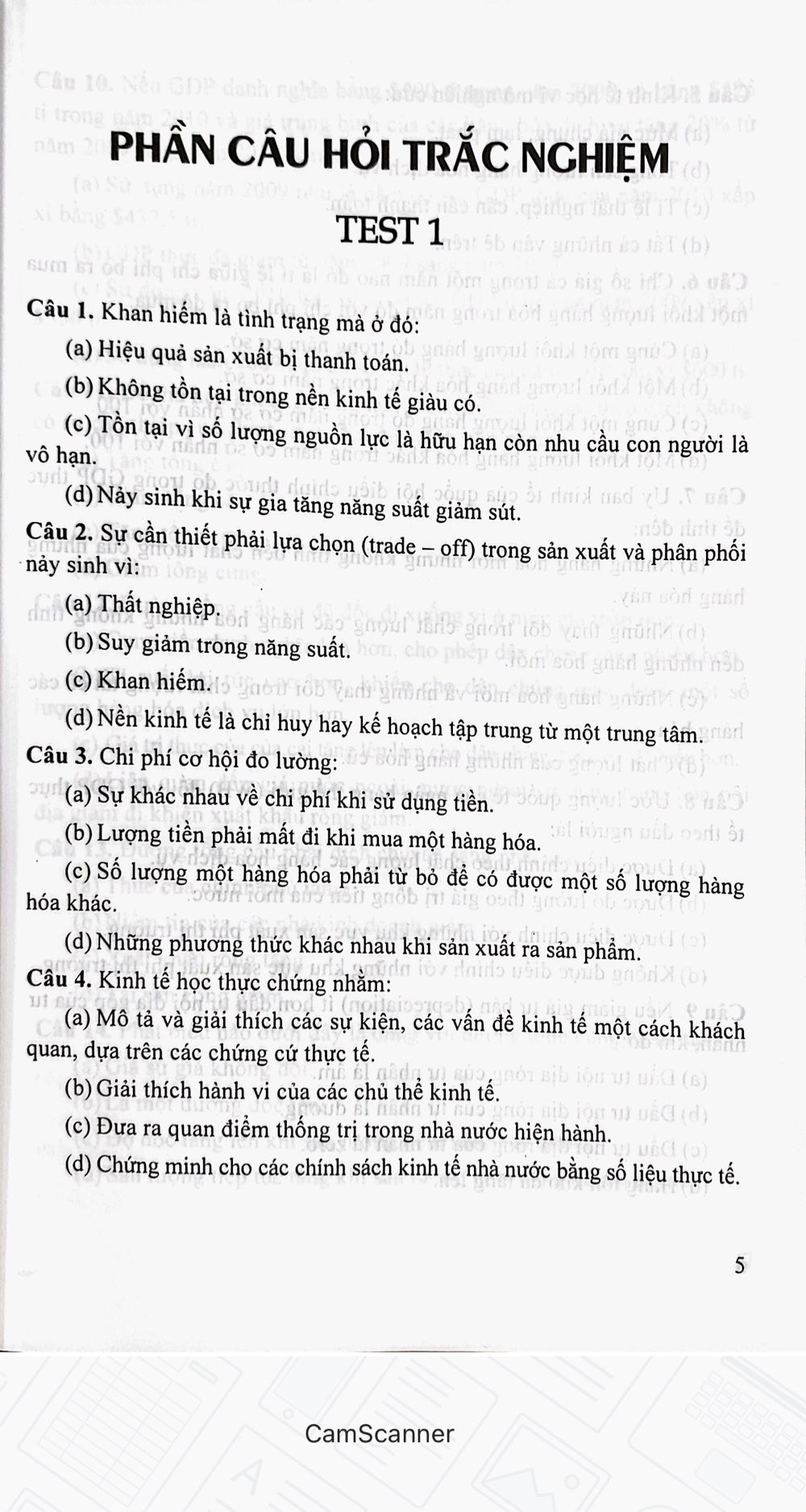 500 Câu Hỏi Trắc Nghiệm Kinh Tế Học Vĩ Mô (Dùng cho các trường đại học, cao đẳng khối kinh tế)