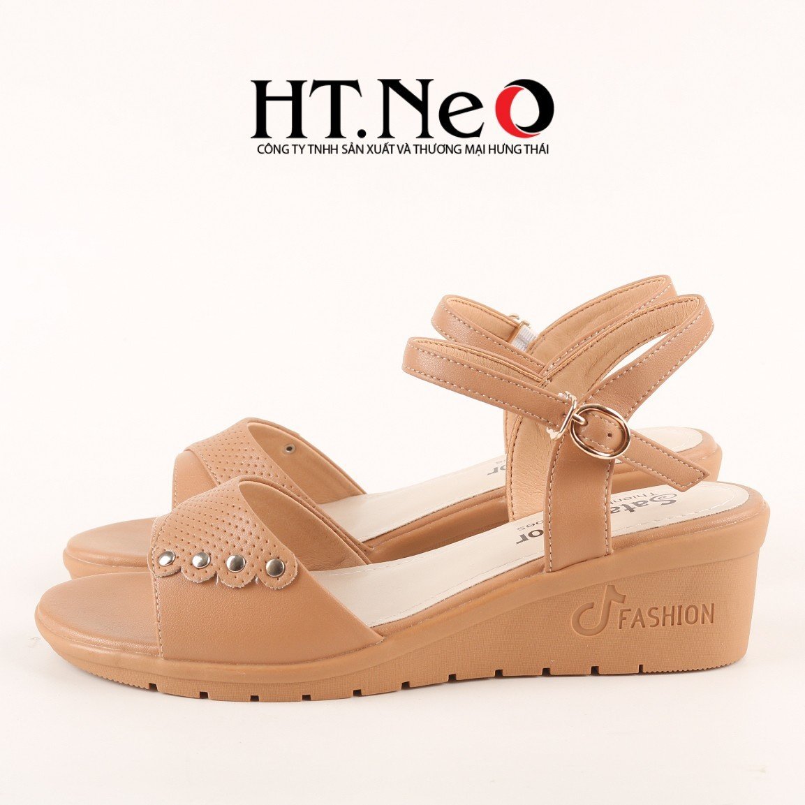 Sandal nữ, dép sandal quai hậu đế xuồng 5p thiết kế với họa tiết đơn giản, màu sắc dễ phối đồ, chất liệu da, dép đi nhẹ, êm chân, thoải mái SDN212