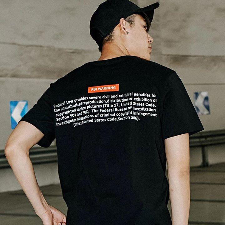 Áo thun cotton FBI cực chất