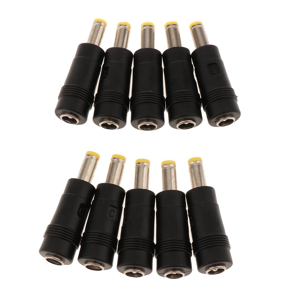 Socket DC Power Plug Adapter Without Cable, Pack of 10 DC 5.5 Mm X 2.1 Mm Socket