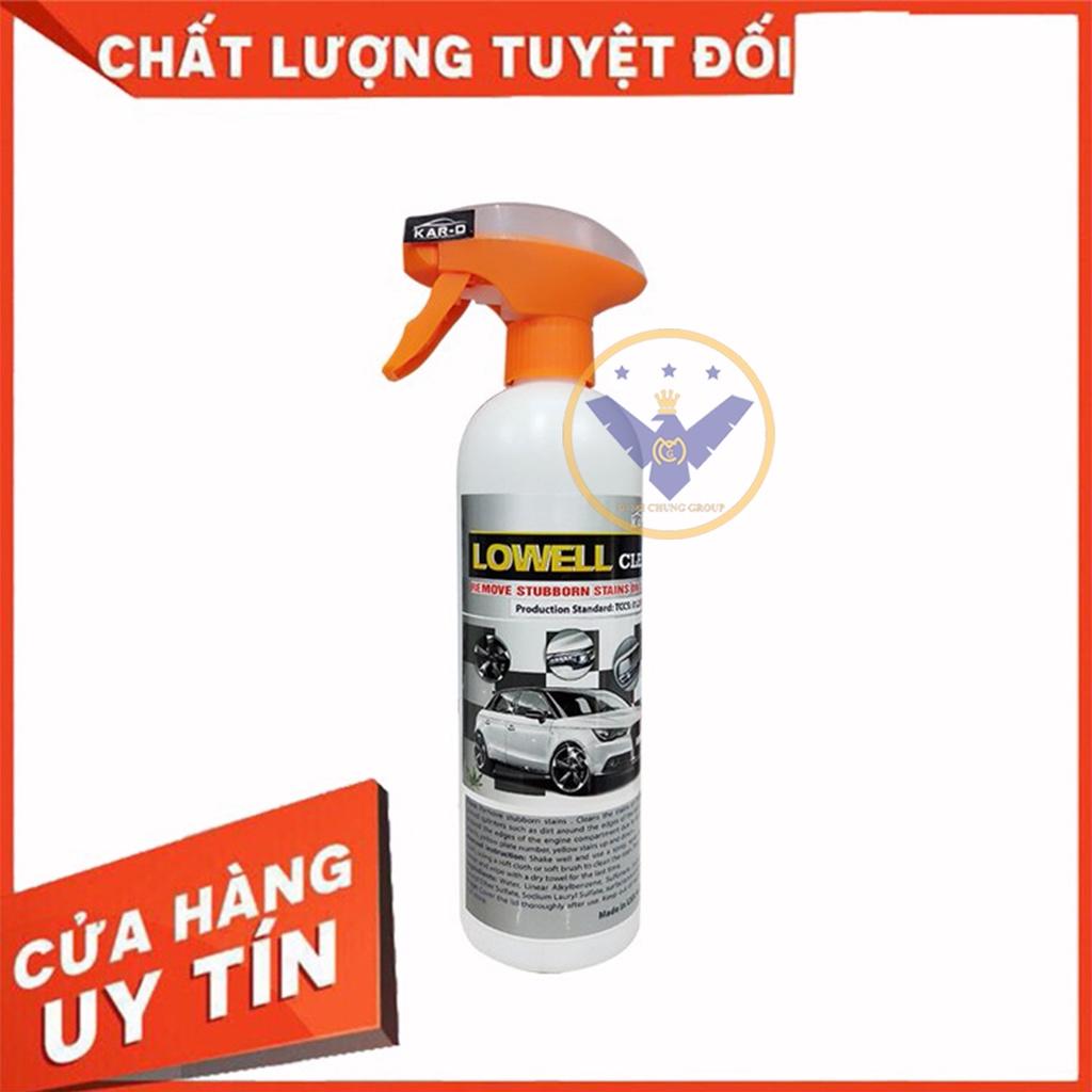 Combo 2 chai Tẩy ố kính, ố vàng lazang ô tô, logo, nẹp mạ crom NANOKA Clean 250ml