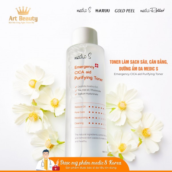 Nước Hoa Hồng Medic S Purifying Toner