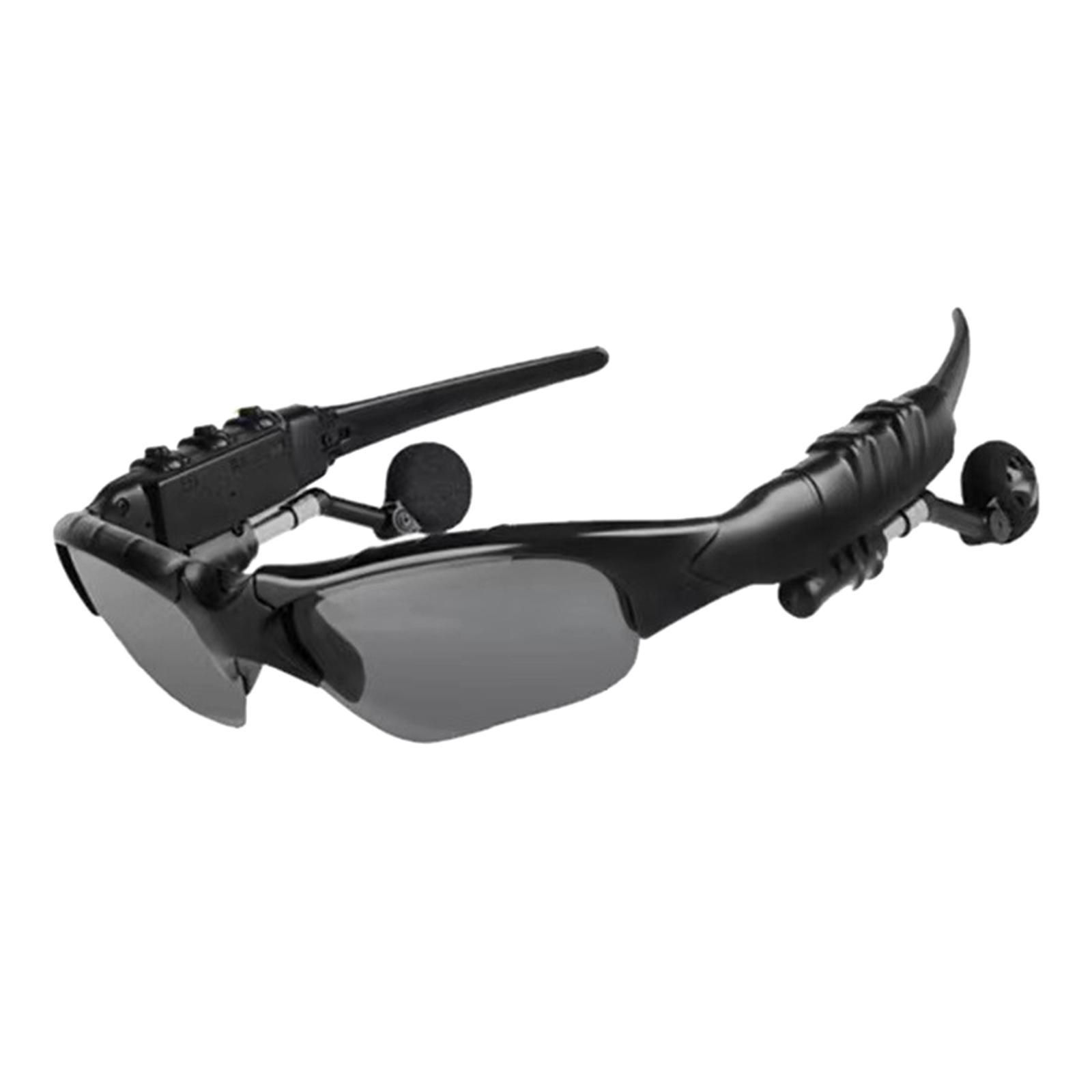 Fashion Headphones Sunglasses Built in Mic Stereo Headset Audio Sunglasses