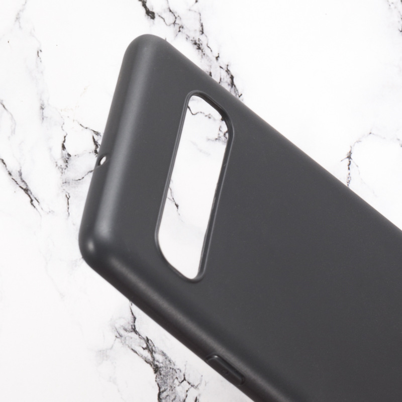 Ốp lưng silicon dành cho Samsung Galaxy S10 5G dẻo màu đen cao cấp