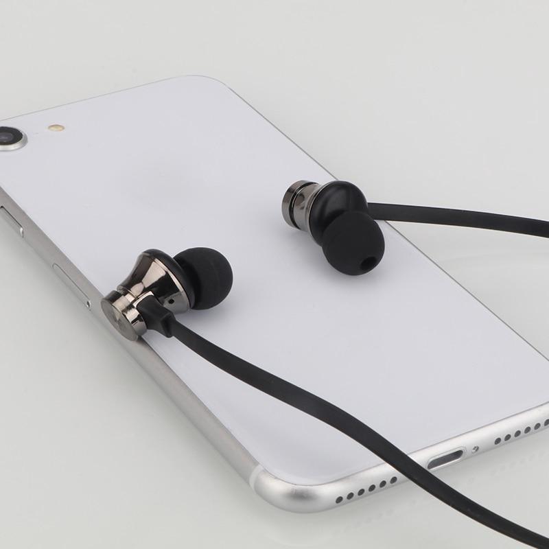 Hấp thụ từ tính Bluetooth 4.2 Tai nghe trong tai Tai nghe thể thao Tai nghe âm thanh nổi cho điện thoại