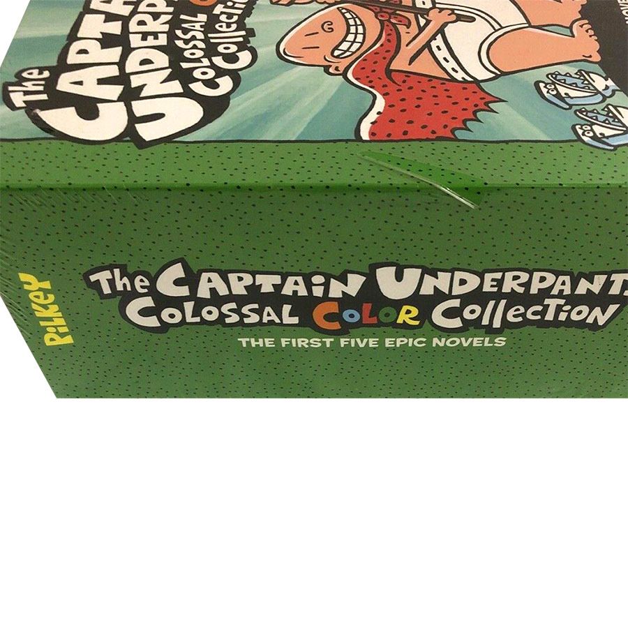 The Captain Underpants Colossal Color Collection (Captain Underpants Volume 1-5 Boxed Set) (Dav Pilkey)