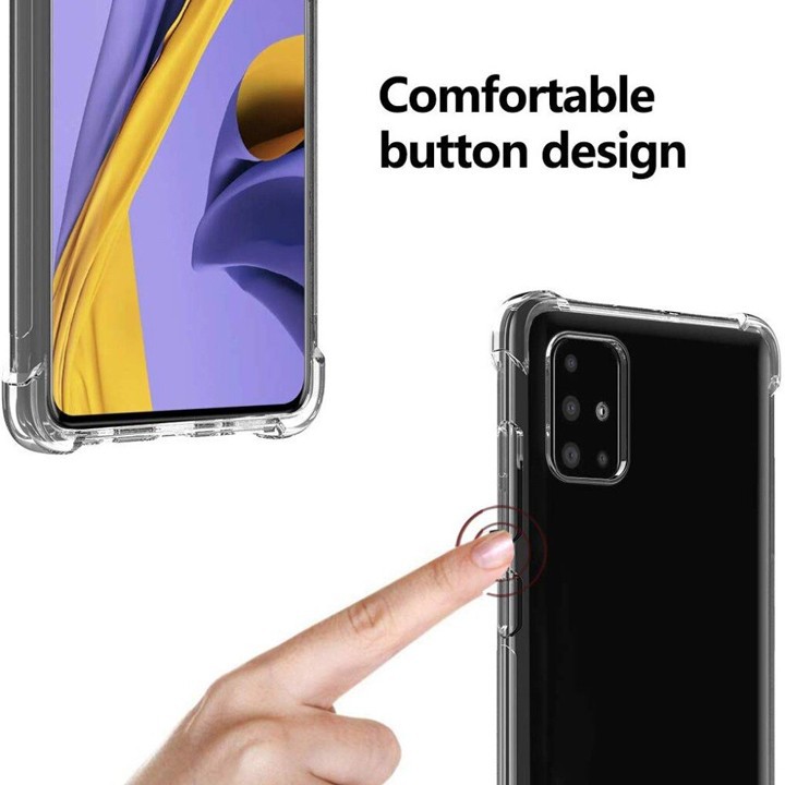 ỐP DẺO TRONG SUỐT CHỐNG SỐC DÀNH CHO SAMSUNG M51