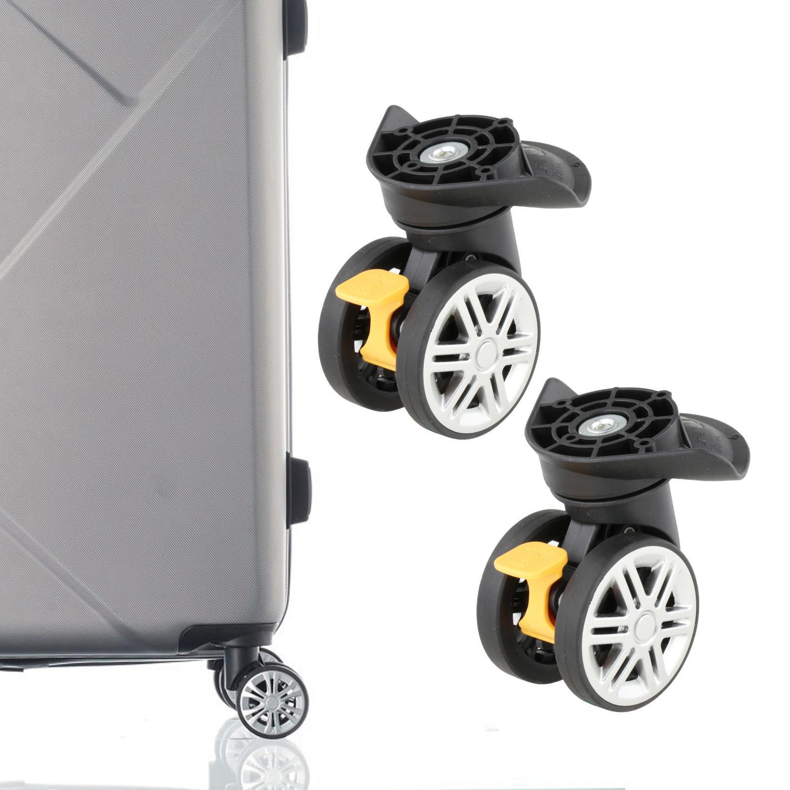 2 Pieces Replacement Luggage Wheels A19 Travel Suitcase Wheels Luggage Mute Wheel for Luggage Box