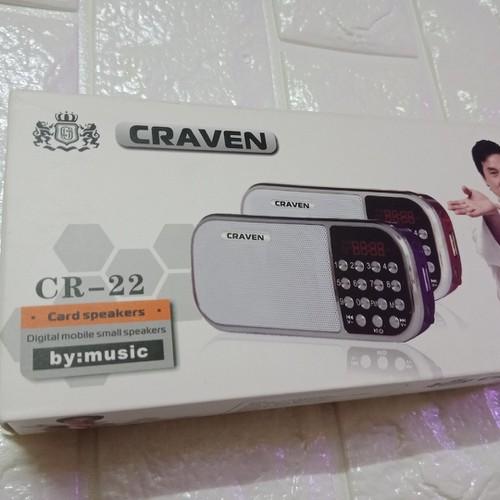 Loa usb,thẻ nhớ,Craven CR-22 - hàng chính hãng