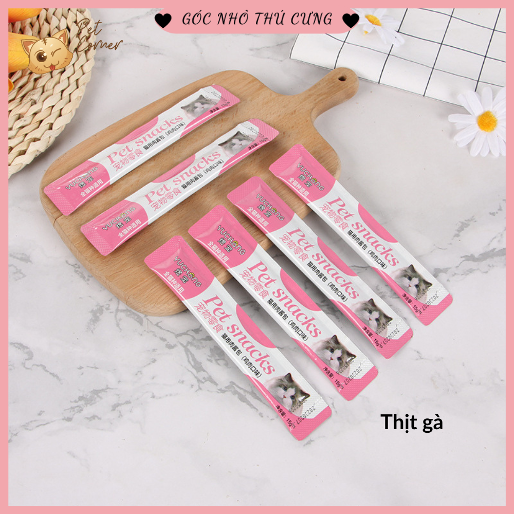 Súp thưởng cho mèo nhiều loại Shizuka | Ciao | Cat Food | Pet Snacks | Masti