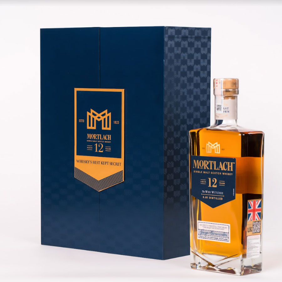 [Made in Scotland] Hộp quà Tết - Rượu Mortlach Aged 12 Years Single Malt Scotch Whisky 43.4% 700ml