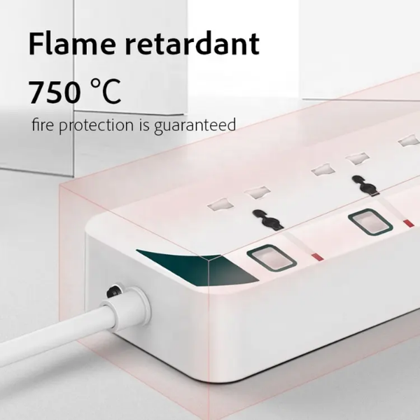 Ổ CẮM ĐIỆN 3 NGUỒN DÀI 5M 87337 AKKO STAR - HÀNG CHÍNH HÃNG