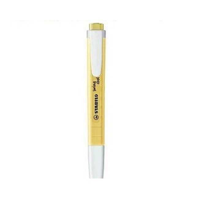 Bút đánh dấu Stabilo Swing Cool Highlighter - Pastel - Màu vàng pastel (Milky Yellow)