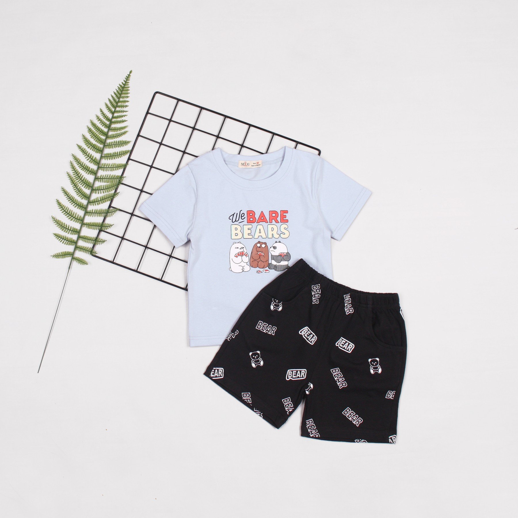 BỘ NGẮN HT BARE BEARS