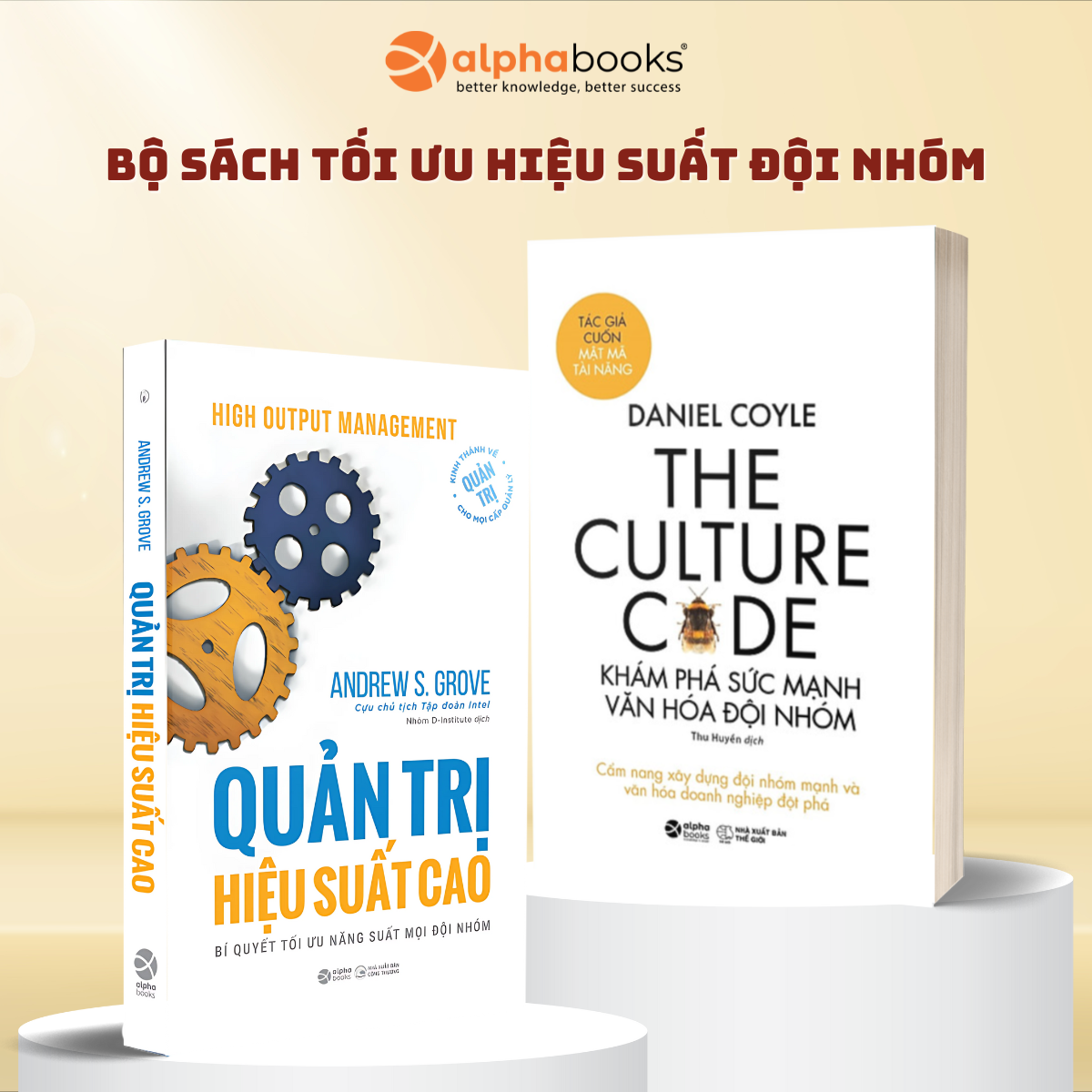Combo Quản Trị Hiệu Suất Cao - Bí Quyết Tối Ưu Năng Suất Mọi Đội Nhóm + The Culture Code - Khám Phá Sức Mạnh Văn Hóa Đội Nhóm