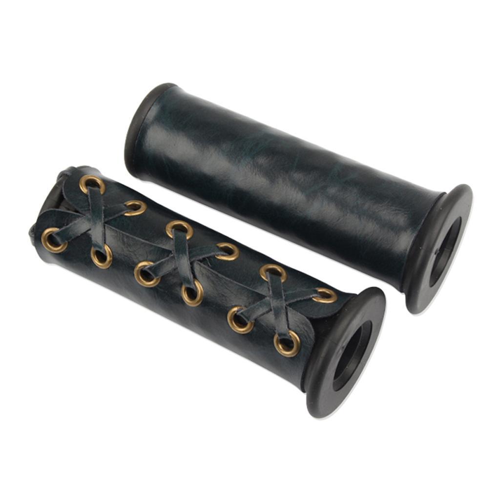 22mm Black Universal Motorcycle Handlebar Hand Grip Lever Covers Grip Cover