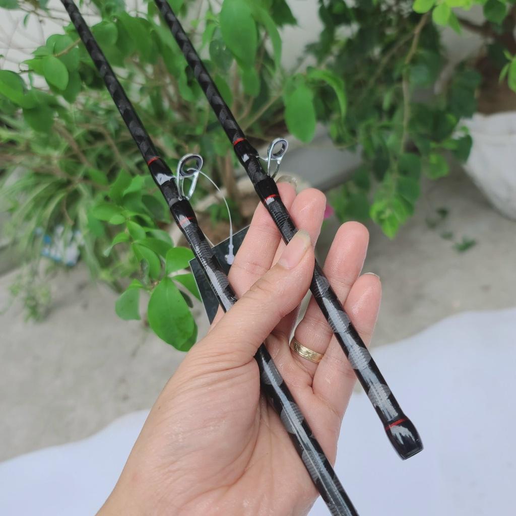 Cần câu lure cao cấp Ashino Xeon phukiencaulure25 cần câu lure 2 khúc siêu nhẹ, chất liệu carbon xoắn X toàn thân