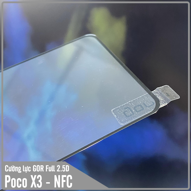 Cường lực GOR Full 2.5D Bộ 2 miếng cho Redmi Note 10 5G - Poco M3 Pro - Hàng nhập khẩu