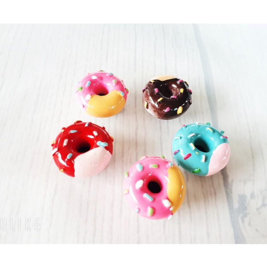 Donut sticker loại đá - nút gắn dép
