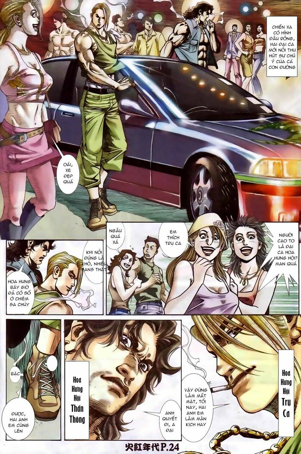 hỏa hồng niên đại hắc cốt đường chapter 90 22