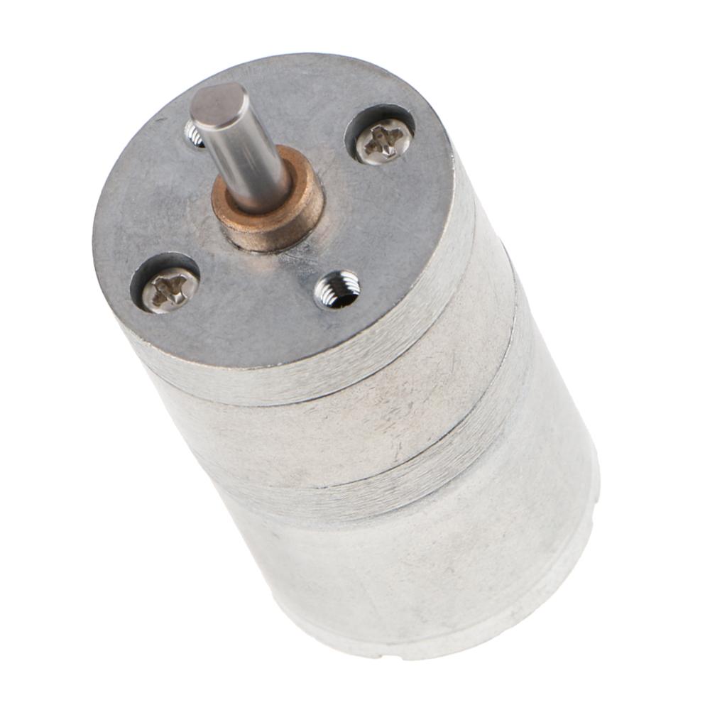 2 High Gear Motor Motor DC 12V Speed Reduction Gearbox 1800RPM