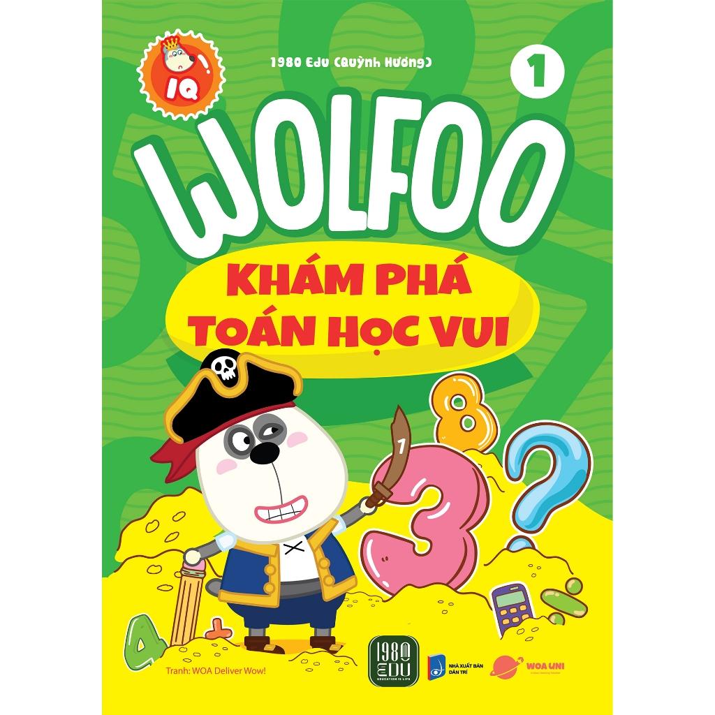 Sách - Combo 4 Cuốn WOLFOO Khám Phá  Toán Học Vui