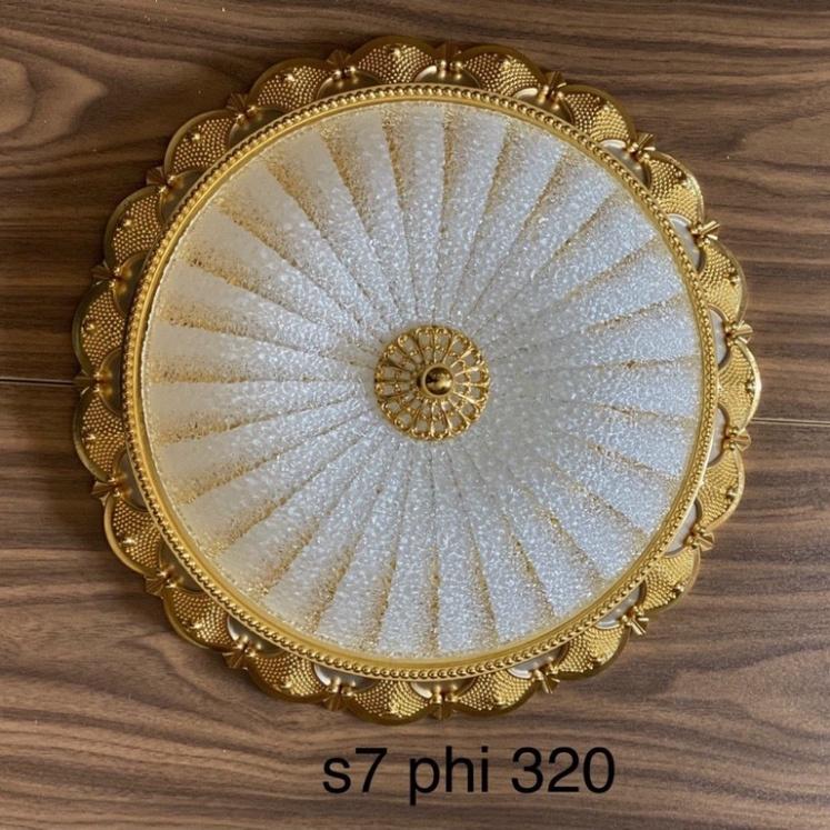 Đèn Ốp Trần Trang Trí Phòng Khách Phi 320mm, Đèn Led Ốp Trần Hiện Đại,Sang Trọng