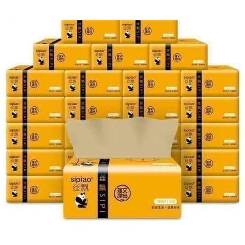 Giấy Ăn Gấu Trúc Sợi Tre Siêu Dai An Toàn Khi Sử Dụng, Giấy Ăn An Toàn Không Chất Tẩy Trắng - Giao Hàng Toàn Quốc