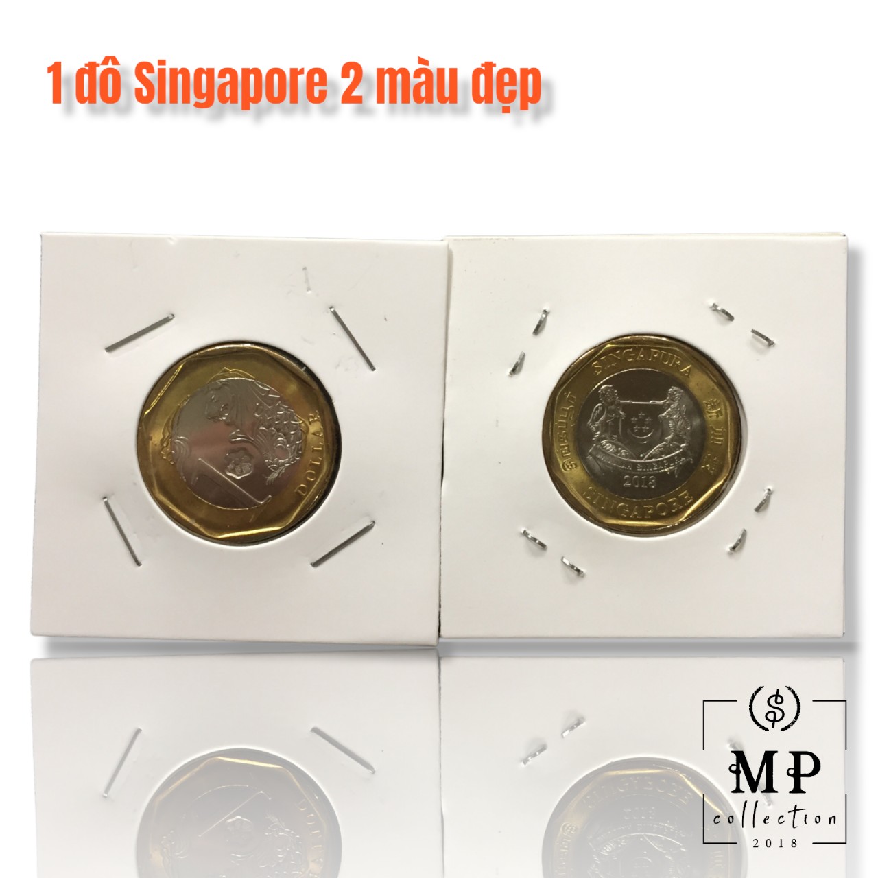 Xu Singapore 1 dollar phiên bản mới