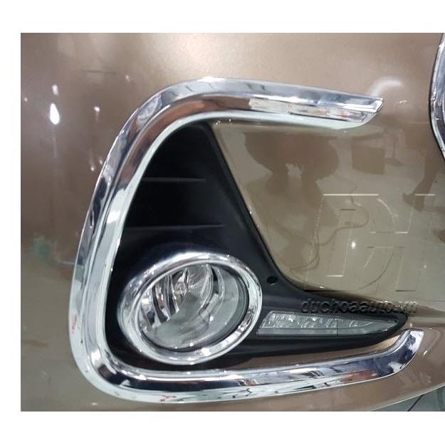Ốp viền đèn gầm trước, sau cho xe Grand I10 Hatchback 2017 2018 2019 2020 2021